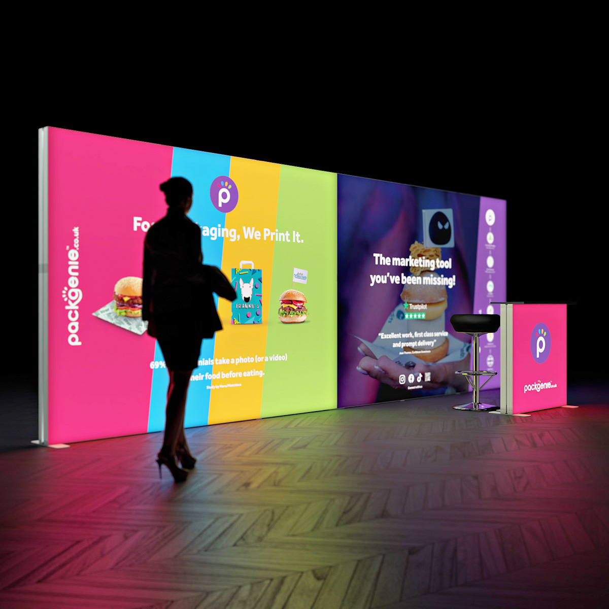 Illuminate Your Brand: The Rise of the Lightbox Exhibition Stand